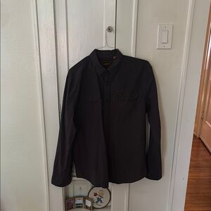 Howler Brothers Button Down Shirt Black